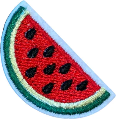 Produktbild von Wassermelone-Emblem-Aufnäher zum Aufbügeln