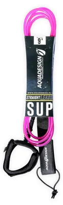 Produktbild von Aquadesign Gerade SUP-Leash - Pink - 9' (2,7 m)