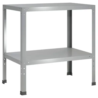 Productafbeelding van Plantentafel 100 x 50 x 80 cm, verzinkt staal, zilverkleurig