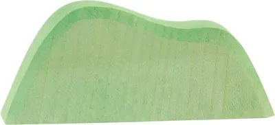 Produktbild von Ostheimer Holzspielzeug Gebüsch, hellgrün, mit 5 cm Höhe und 11 cm Länge