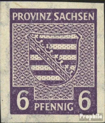 Produktbild von Briefmarken Sowjetische Zone (All.Bes.) 1946 Mi 69c postfrisch Provinzwappen