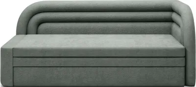 Produktbild von Krudox FAB 3-Sitzer Schlafsofa ausziehbar 223×80×86 cm mit Bettkasten und Stauraum, Schlaffunktion 135×199 cm, Stoff Touch 100, rechts