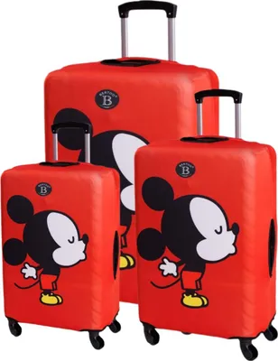 Produktbild von BERTOO Reisekofferhülle - Mausgröße 3er-Set (M, L, XXL)