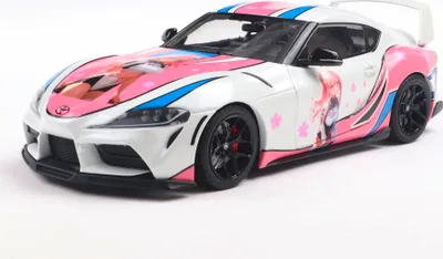 Immagine prodotto di Automodello Solido in scala 1:18 Toyota GR Supra Solido Works ITASHA bianco 2024 S1809008