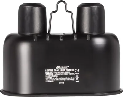 Zdjęcie produktu dla Resun Reptile Black Lamp DUO Mini - lampa podwójna do terrarium Resun