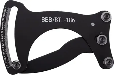 Zdjęcie produktu dla BBB Cycling - Narzędzie do szprych, miernik napięcia, czarny, uniwersalny rozmiar, czarny - precyzyjne...