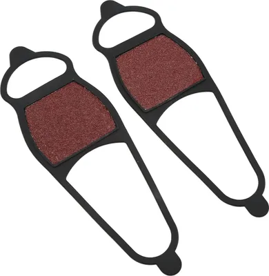 Produktbild von Grobsand Überschuhe 2 Paar Eisschnee Überschuhe Vorfuß Doppelseitige Schuhe Traction Cleat