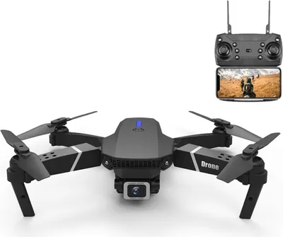 Immagine prodotto di LS-E525 1080P singola fotocamera Mini pieghevole RC Quadcopter Drone Aeromobili di controllo remoto (nero)