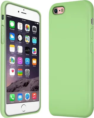 Produktbild von Hülle Apple iPhone 6 / 6s Handy Schutz Cover Silikon Gel Case Handyhülle Tasche, grün