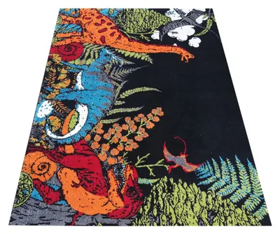 Productafbeelding van stuk tapijt BELLA 113 dinosaurussen 120 x 170 cm
