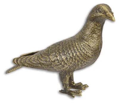 Produktbild von Gusseiserne Figur einer Taube Replikat Retro Design Dekoration