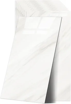 Immagine prodotto di Adesivi per piastrelle, 10 pezzi, 60 x 30 cm, motivo marmo, impermeabili, per la cucina