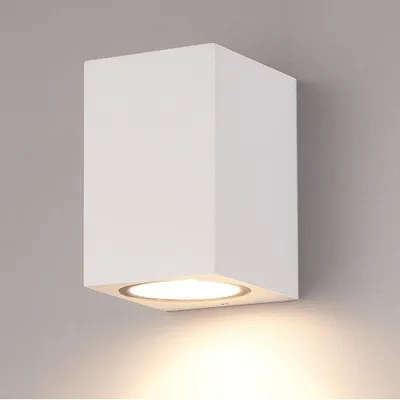 Image de HOFTRONIC - Applique murale LED 4W 345lm 2700K IP65 Blanc Dimmable GU10