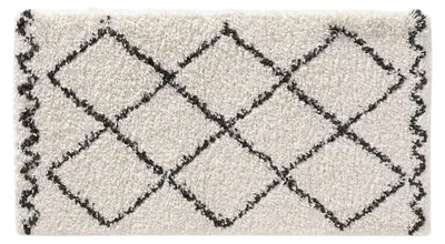 Dekoteppich 120x170 cm, rechteckig, Polypropylen, beige