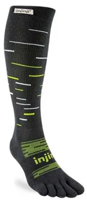 Obrázok produktu pre Ponožky Injinji Snow Over The Calf, čierne, veľkosť 37–40, čierne, veľkosť 37–40