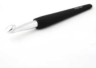 Immagine prodotto di Ago da uncinetto in acciaio KnitPro, 0,8 mm, con manico