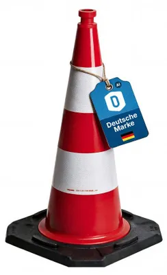 Produktbild von Dönges Verkehrsleitkegel nach TL, retroreflektierend, 750 mm, Folientyp A (RA1)