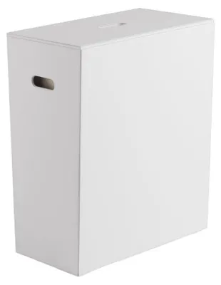 Zdjęcie produktu dla Kosz na pranie LUXURY 49,5x61,8x29 cm, biały