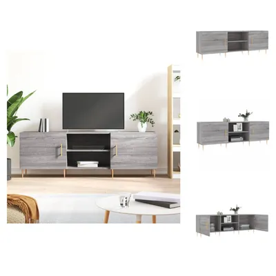Produktbild von vidaXL TV-Schrank Grau Sonoma 150x30x50 cm Holzwerkstoff -  TV-Möbel