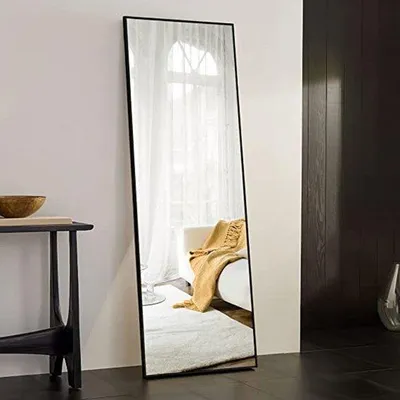 Image de Miroir mural Famanu, format vertical - 130 x 40 cm