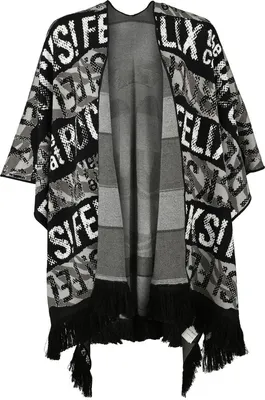 Produktbild von Felix The Cat Cardigan Damen Stripes And Face multicolor Standard