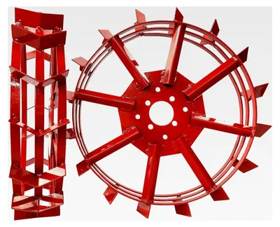 Produktbild von Eisenräder 60 cm Schaufelradset zum Pflügen