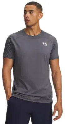 Produktbild von Under Armour Heatgear Armour Fitted Kurzarm-t-shirt Grau M / Regular Mann Grau M