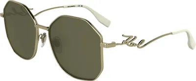 Produktbild von Karl Lagerfeld KL358S Gold shiny 57/16/140 Damen Sonnenbrillen