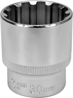 Produktbild von Spline-Stecknuss 1/2" 30 mm x 42 mm