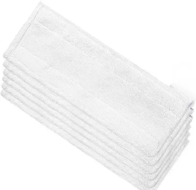 Produktbild von Famanu Microfaser-Tuchset - 5 Stück - kompatibel mit Dampfreinigern - Bodenabsaugdüse - Zubehör