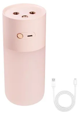 Zdjęcie produktu dla Przenośny nawilżacz powietrza o pojemności 400 ml z funkcją lampki nocnej