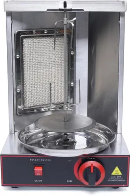 Immagine prodotto di Barbecue - Barbecue a gas - Acciaio inossidabile - GPL - 30 x 29,5 x 44 cm - Per manzo, maiale, pollo
