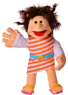 Produktbild von Living Puppets Handpuppe Klärchen Backbärmus W828