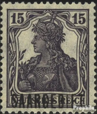 Produktbild von Briefmarken Saarland 1920 Mi 34 postfrisch Germania mit Aufdruck