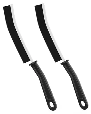 Image de Brosse de nettoyage pour joints, lot de 2. Brosses à poils durs, embout fin pour joints, idéal pour les salles de bain, les toilettes, les carrelages et les voitures