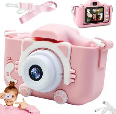 Image de Appareil photo numérique pour enfants avec jeux appareil photo jeux kitty