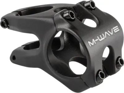 Zdjęcie produktu dla Mostek rowerowy M-wave A3d czarny 40 mm / -12º czarny 40 mm