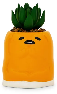Immagine prodotto di Piccolo vaso per piante con succulenta artificiale, 7,5 cm