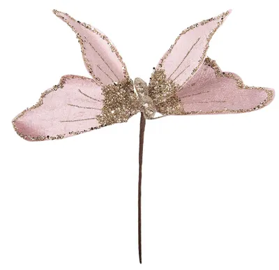 Produktbild von Clayre & Eef Dekoration Ast Rosa Kunststoff
