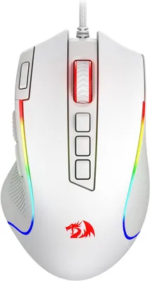 Produktbild von Redragon M612 RGB-Gaming-Maus, 8000 DPI kabelgebundene optische Maus mit 11 programmierbaren Tasten und 5 Modi mit RGB, Software unterstützt DIY-Taste