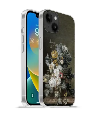 Produktbild von MuchoWow® Handyhülle Schutzhülle Hülle für Apple iPhone 14 Plus - Soft case Stilleben mit Blumen - Alte Meister - Malerei Silikon Softcase Handy Hülle - Abbildung