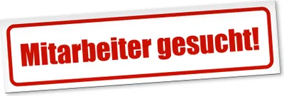Produktbild von PantherPixel Mitarbeiter Gesucht Magnetschild Auto Stellenanzeige Magnetfolie Geschenkidee 20 x 5 cm STANDARDFARBFOLIEN