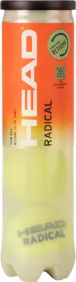 Produktbild von HEAD Radical Tennisbälle - 4er Set, Gelb, ITF-zugelassen
