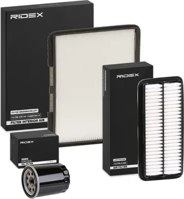 Produktbild von RIDEX Filterset Inspektionspaket Filtersatz für KIA Picanto (SA)