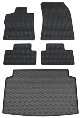 Rigum Gummi Fußmatten + Kofferraumwanne im Set für Opel Astra L / Peugeot 308 II