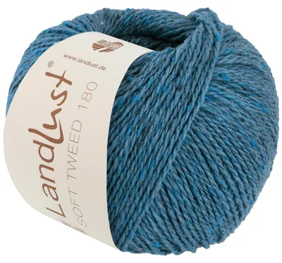 Produktbild von Lana Grossa - Landlust Soft Tweed 180 0129 türkisblau meliert