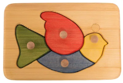 Immagine prodotto di Puzzle in legno "Uccello"