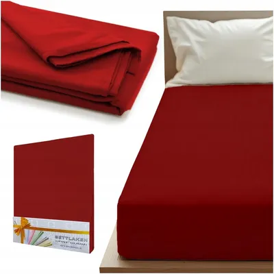 Produktbild von Łóżkoholicy Baumwoll-Bettlaken 200x220 Rot