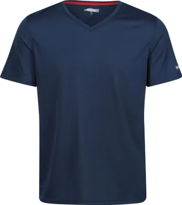 Obrázok produktu pre Regatta - Pánske tričko s výstrihom do V RG10859 (S) (Tmavá džínsová modrá)
