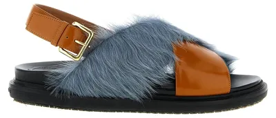 Produktbild von Marni Sandalen aus Leder in Mehrfarbig